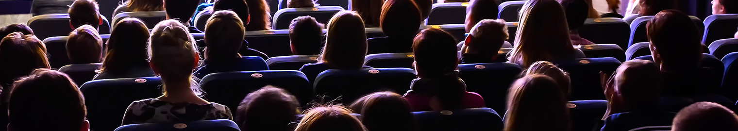 group of people in movie theater