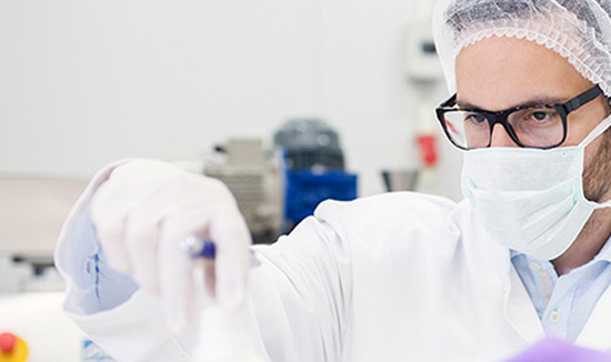 scientist in lab coat