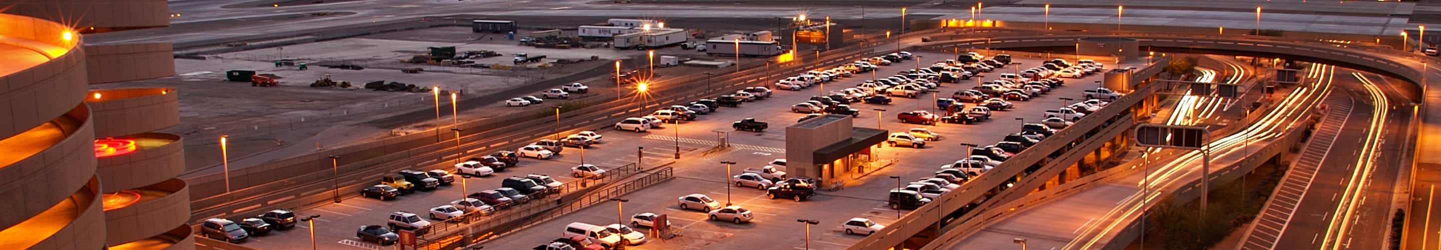 parking lot at sky harbor airport