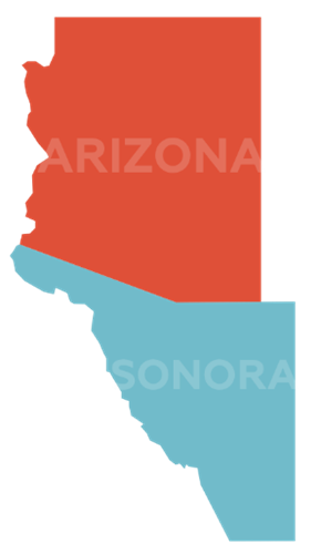 Arizona/Sonora map
