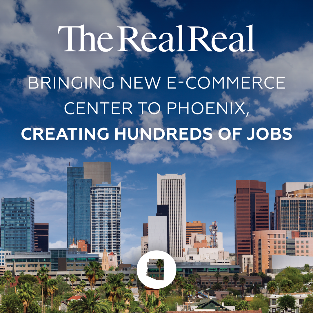 City of Phoenix Selected for Future The RealReal Center