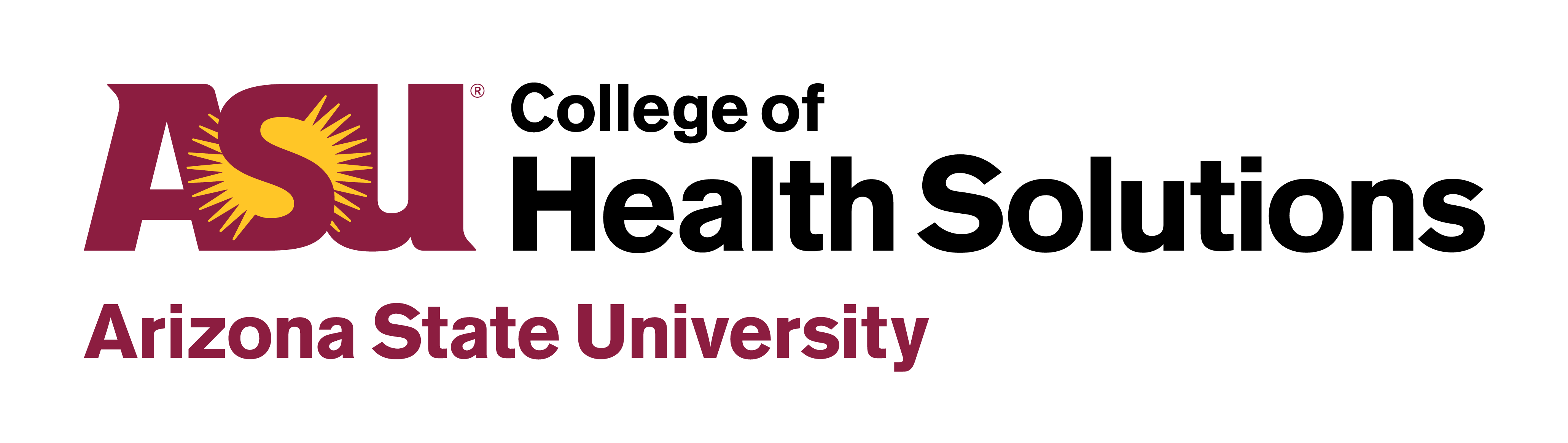 ASU College of Health Solutions logo