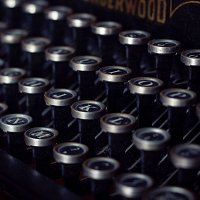 typewriter keys
