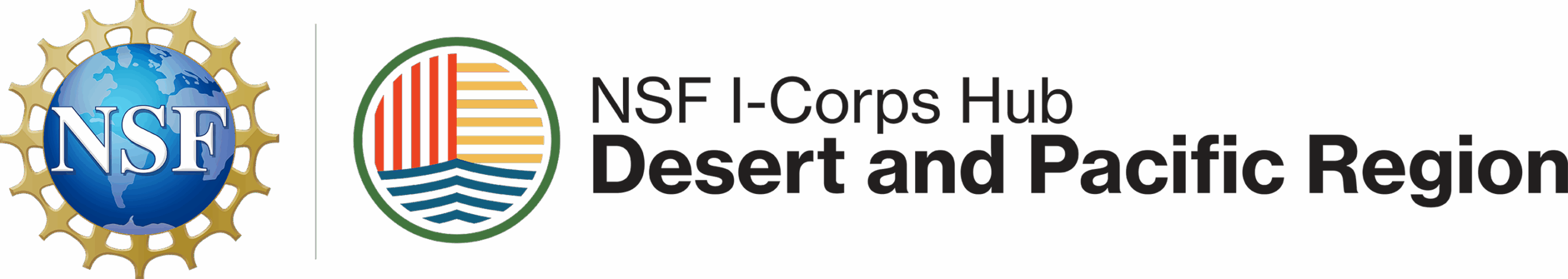 NSF I-Corp Hub Desert and Pacific Region Logo