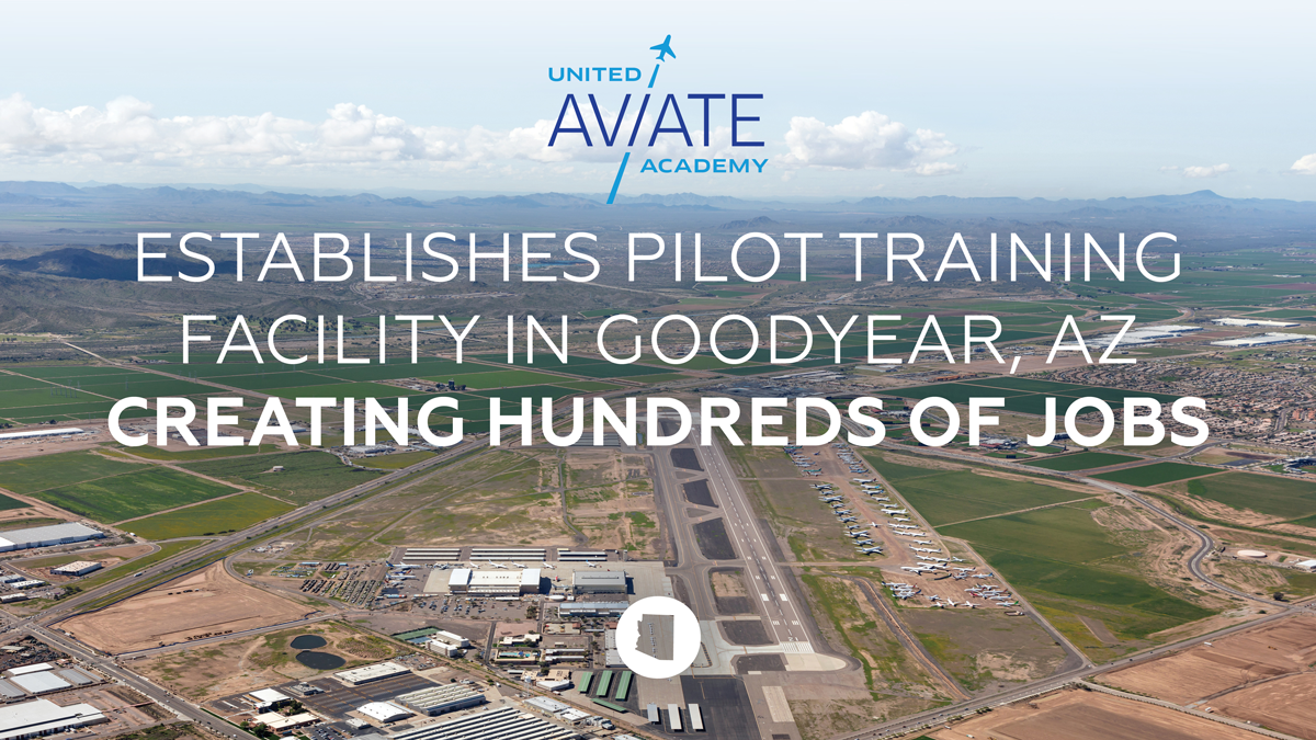 Arizona Commerce Authority Announces United Aviate Academy Pilot