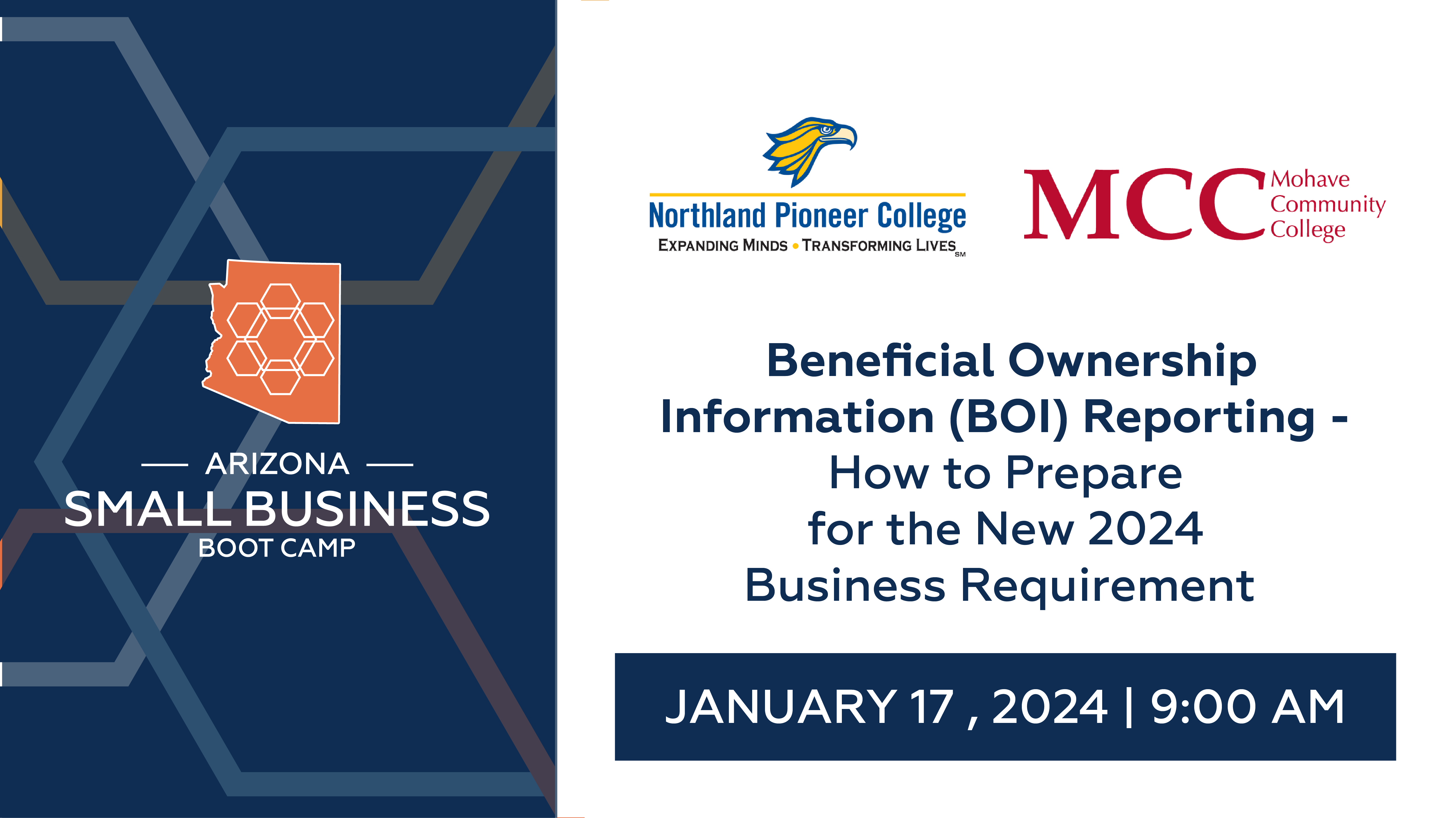 Special Session: Beneficial Ownership Information (BOI) Reporting - How to Prepare for the New 2024 Business Requirement