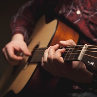 Man playing guitar