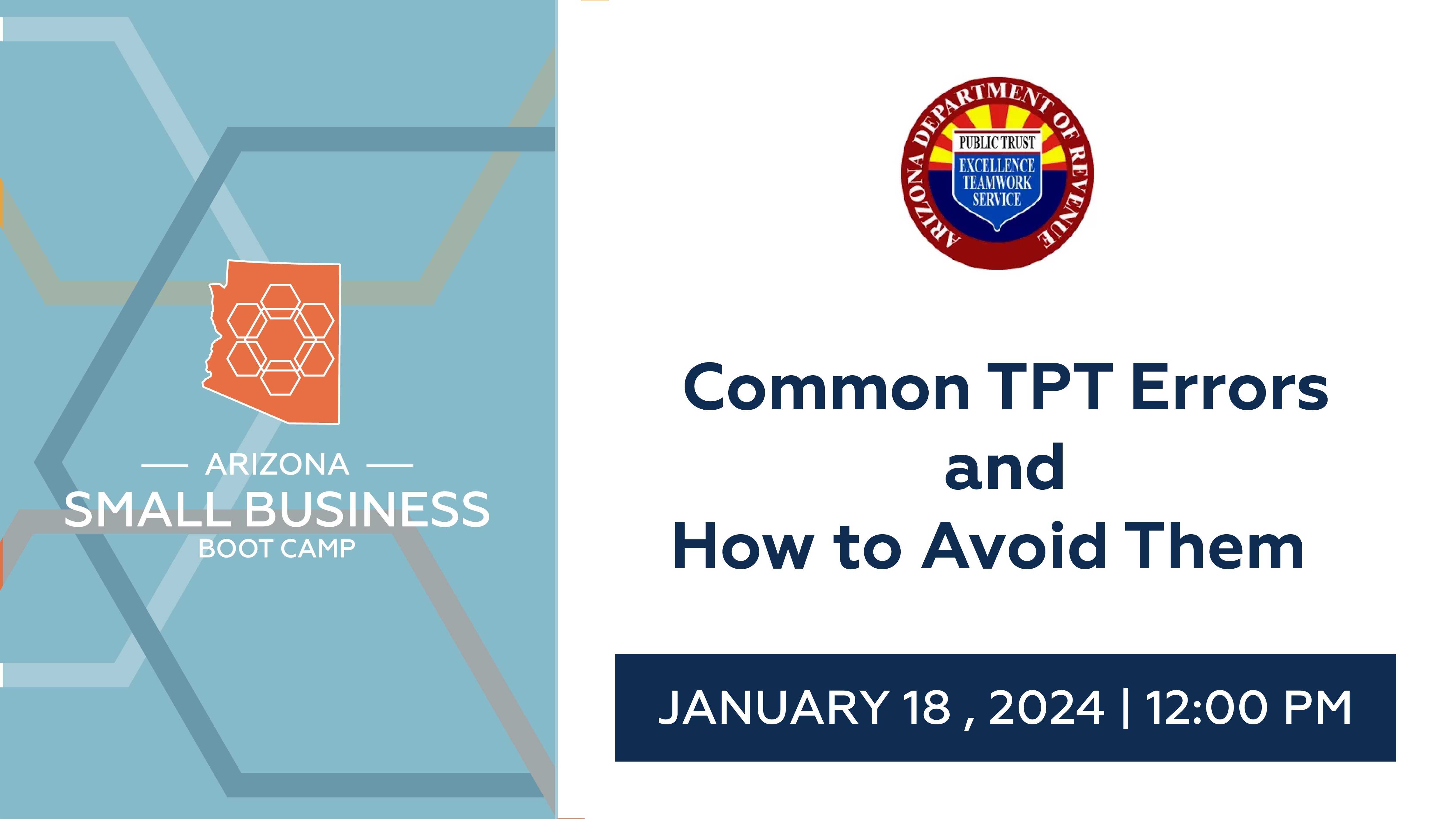 Workshop: Common TPT Errors and How to Avoid Them