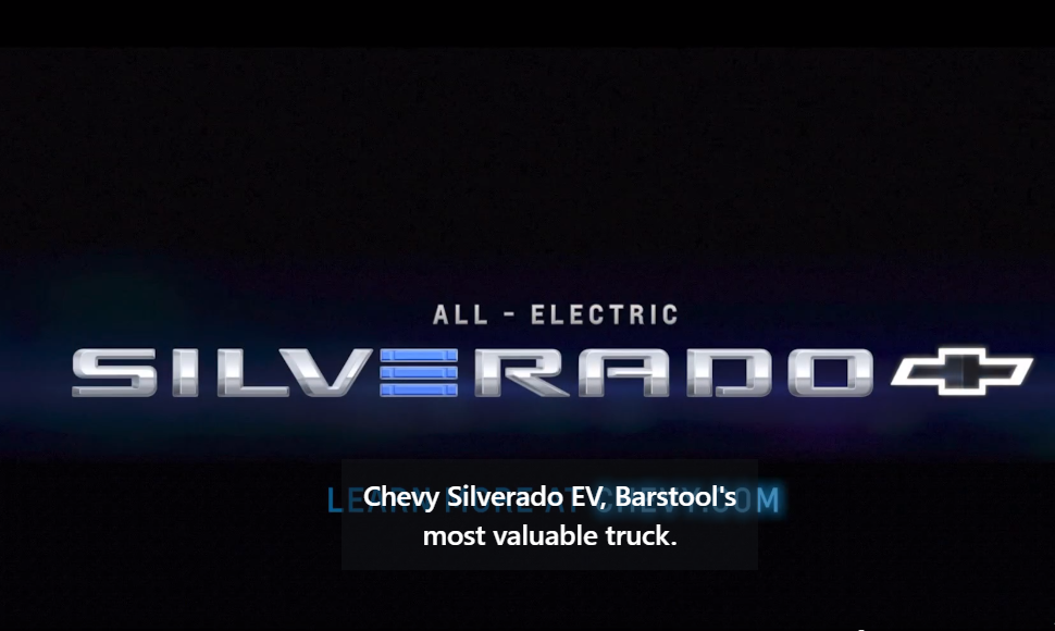 All-Electric Silverado ad