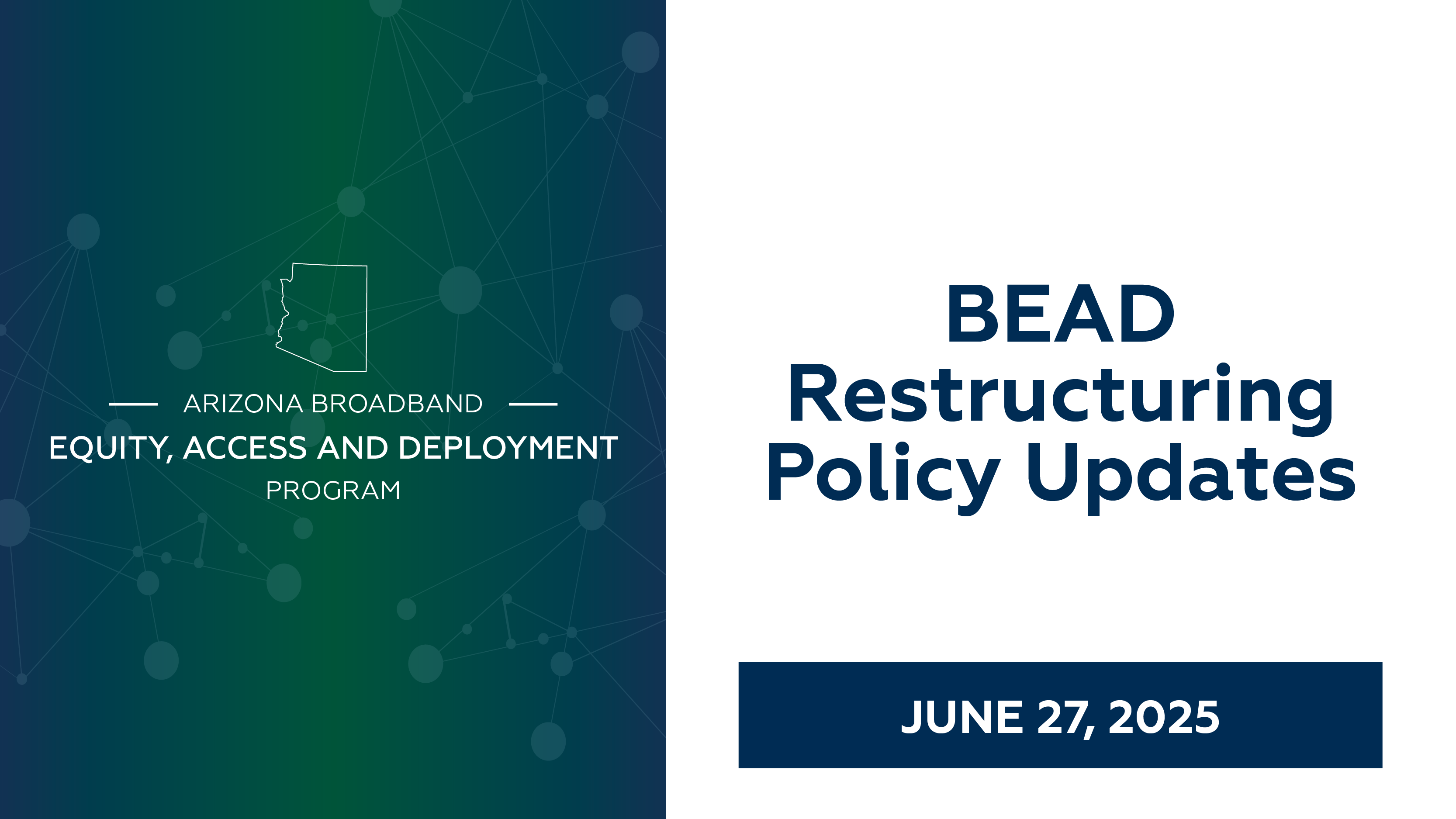 BEAD Restructuring Policy Updates thumbnail